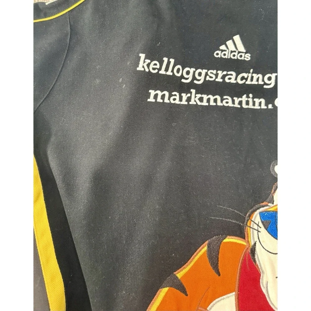 Vintage Kellogg's NASCAR Tony The Tiger Adidas 3XL Jacket Mark Martin NASCAR